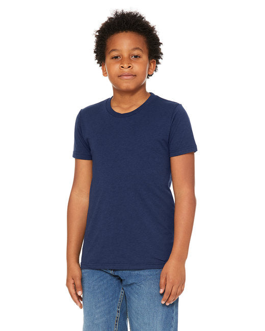 Youth Triblend Short-Sleeve T-Shirt - BLUE TRIBLEND - M(D0102H7W6MX)