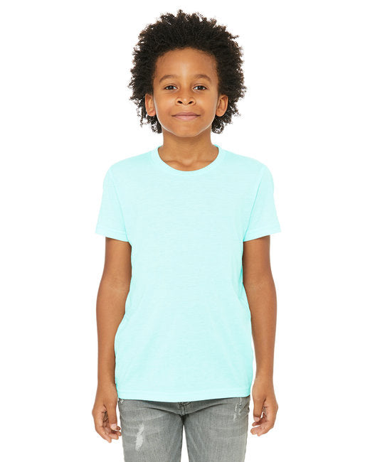 Youth Triblend Short-Sleeve T-Shirt - BLUE TRIBLEND - M(D0102H7W6S2)