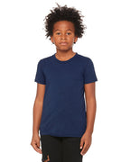 Youth Triblend Short-Sleeve T-Shirt - BLUE TRIBLEND - M(D0102H7W6VJ)