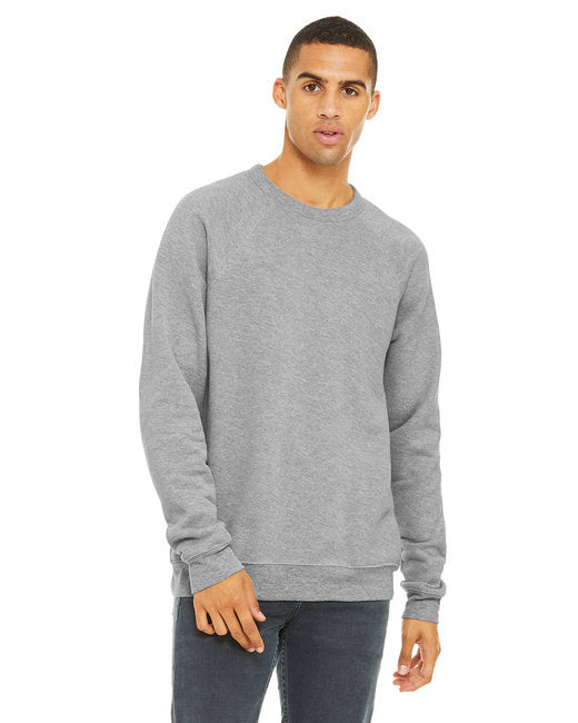 Unisex Sponge Fleece crewneck Sweatshirt - DK gRY MRBLE FLc - M(D0102H7W6X8)