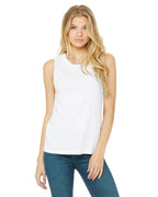 Ladies Jersey Muscle Tank - WHITE - S(D0102H7W7KP)