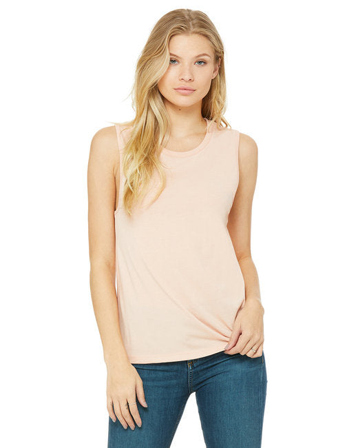 Ladies Jersey Muscle Tank - WHITE - S(D0102H7W7M8)
