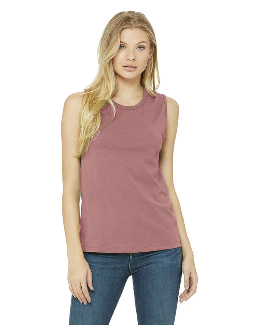 Ladies Jersey Muscle Tank - WHITE - S(D0102H7W7NX)