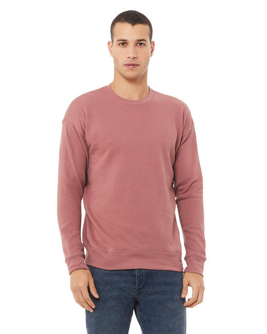 Unisex Drop Shoulder Fleece - WHITE - XS(D0102H7W9DP)