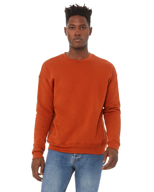 Unisex Drop Shoulder Fleece - WHITE - XS(D0102H7W9EJ)