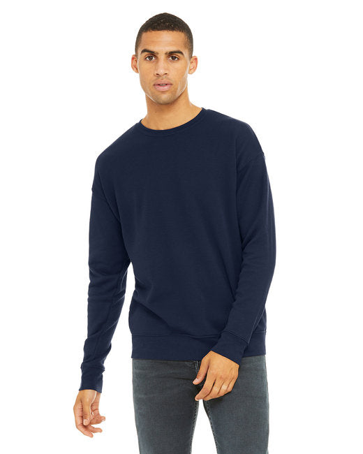 Unisex Drop Shoulder Fleece - WHITE - XS(D0102H7W9J6)