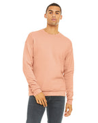 Unisex Drop Shoulder Fleece - WHITE - XS(D0102H7W9P6)