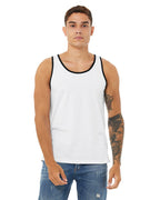 Unisex Jersey Tank - NEON BLUE - XS(D0102H7WA68)
