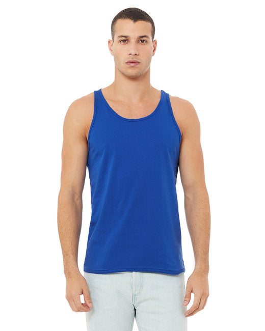 Unisex Jersey Tank - NEON BLUE - XS(D0102H7WAP2)