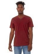Unisex Jersey Short-Sleeve V-Neck T-Shirt - TRUE ROYAL - XS(D0102H7WBIX)