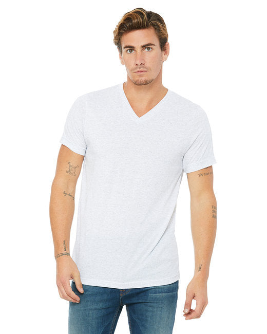 Unisex Jersey Short-Sleeve V-Neck T-Shirt - TRUE ROYAL - XS(D0102H7WBRT)