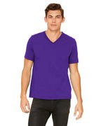 Unisex Jersey Short-Sleeve V-Neck T-Shirt - TRUE ROYAL - XS(D0102H7Wc1P)