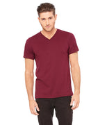 Unisex Jersey Short-Sleeve V-Neck T-Shirt - TRUE ROYAL - XS(D0102H7Wc8P)