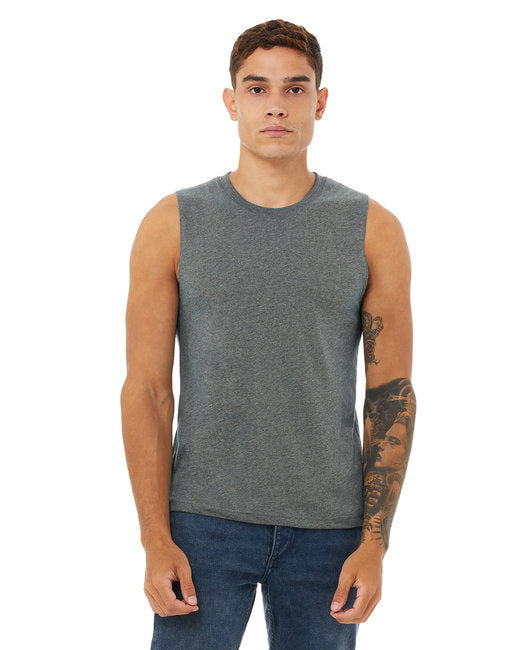 Unisex Jersey Muscle Tank - BLAcK - S(D0102H7WD7X)