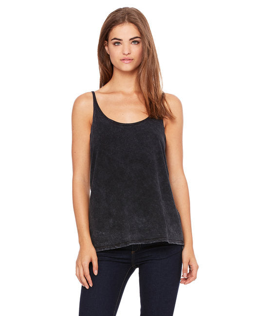 Ladies Slouchy Tank - WHITE - M(D0102H7WE0P)
