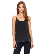 Ladies Slouchy Tank - WHITE - M(D0102H7WE0P)