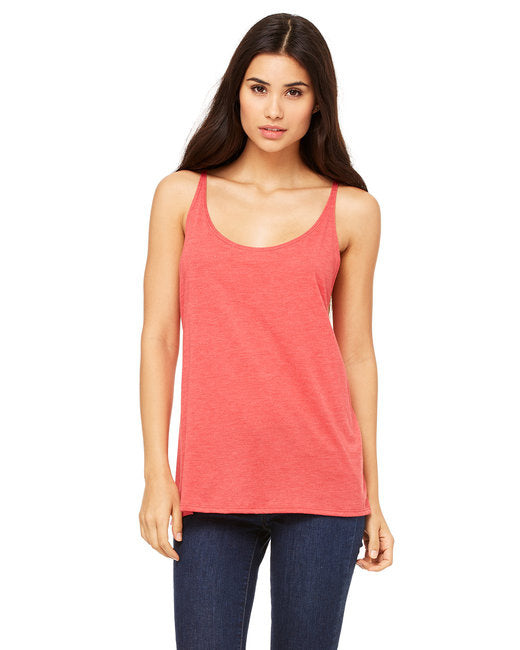 Ladies Slouchy Tank - WHITE - M(D0102H7WEI6)