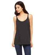 Ladies Slouchy Tank - WHITE - M(D0102H7WEJX)