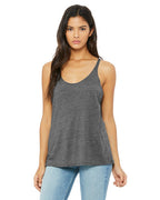 Ladies Slouchy Tank - WHITE - M(D0102H7WEL2)