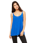 Ladies Slouchy Tank - WHITE - M(D0102H7WEL6)