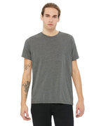 Unisex Poly-cotton Short-Sleeve T-Shirt - BERRY - S(D0102H7WJ02)