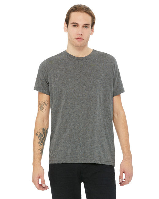 Unisex Poly-cotton Short-Sleeve T-Shirt - BERRY - S(D0102H7WJ02)