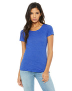 Ladies Triblend Short-Sleeve T-Shirt - cHAR BLK TRIBLND - S(D0102H7WJ3P)