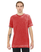 Unisex Poly-cotton Short-Sleeve T-Shirt - BERRY - S(D0102H7WJAX)