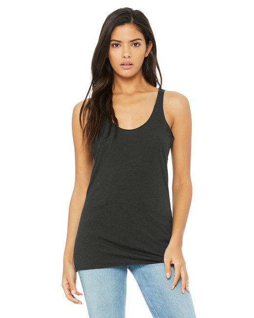Ladies Triblend Racerback Tank - cHAR BLK TRIBLND - S(D0102H7WN9J)