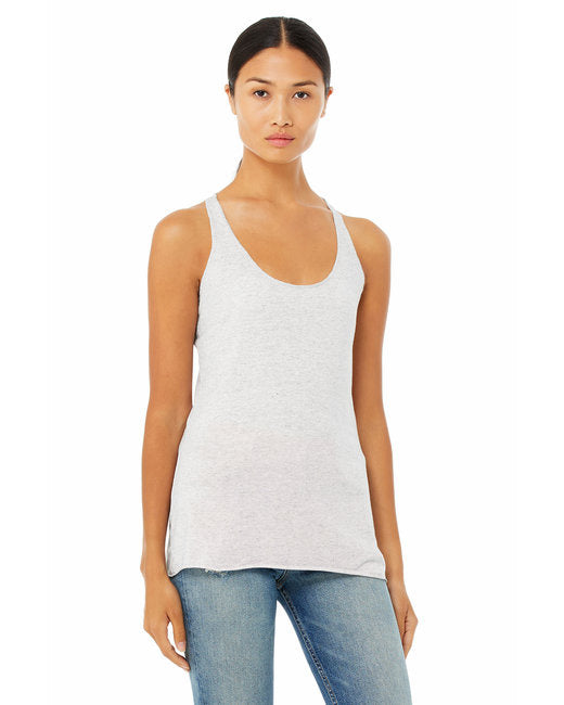 Ladies Triblend Racerback Tank - cHAR BLK TRIBLND - S(D0102H7WNB8)