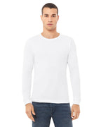 Unisex Jersey Long-Sleeve T-Shirt - RED - S(D0102H7WP38)
