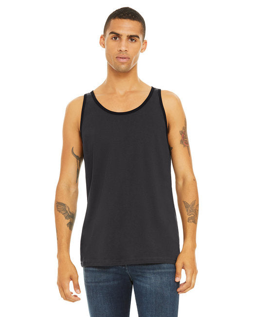 Unisex Jersey Tank - NEON BLUE - XS(D0102H7WS5X)