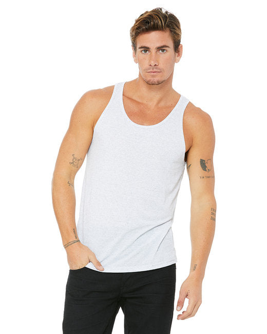 Unisex Jersey Tank - NEON BLUE - XS(D0102H7WSA6)