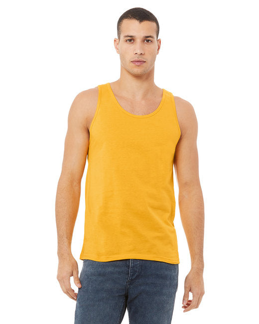 Unisex Jersey Tank - NEON BLUE - XS(D0102H7WSB2)