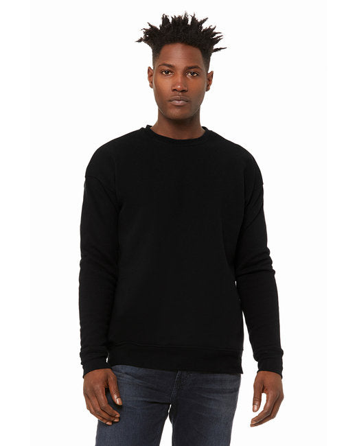 Unisex Drop Shoulder Fleece - WHITE - XS(D0102H7WSFX)