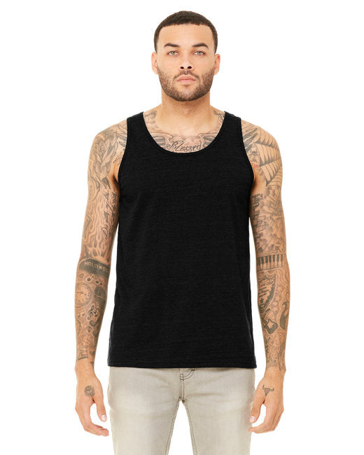 Unisex Jersey Tank - NEON BLUE - XS(D0102H7WSHP)