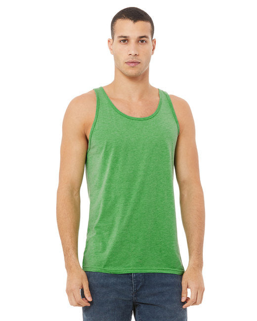 Unisex Jersey Tank - NEON BLUE - XS(D0102H7WSV6)