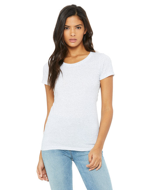 Ladies Triblend Short-Sleeve T-Shirt - cHAR BLK TRIBLND - S(D0102H7WV58)