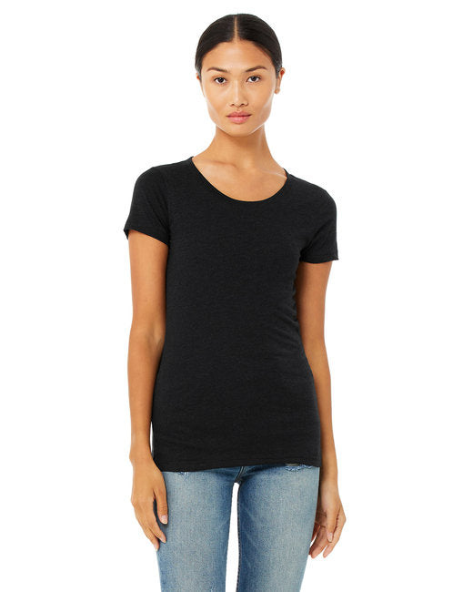 Ladies Triblend Short-Sleeve T-Shirt - cHAR BLK TRIBLND - S(D0102H7WVH6)