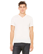 Unisex Triblend V-Neck T-Shirt - BLUE TRIBLEND - S(D0102H7WXF8)