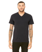 Unisex Triblend V-Neck T-Shirt - BLUE TRIBLEND - S(D0102H7WXKX)