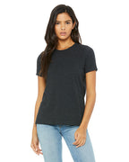 Ladies Relaxed Triblend T-Shirt - cHAR BLK TRIBLND - S(D0102H7WZH6)