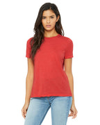 Ladies Relaxed Triblend T-Shirt - cHAR BLK TRIBLND - S(D0102H7WZIX)