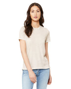 Ladies Relaxed Triblend T-Shirt - cHAR BLK TRIBLND - S(D0102H7WZLX)