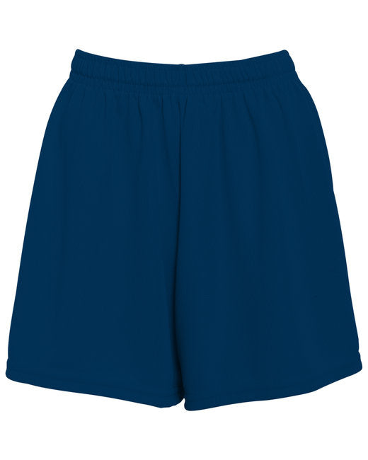 Ladies Wicking Mesh Short - WHITE - L(D0102H7Y238)