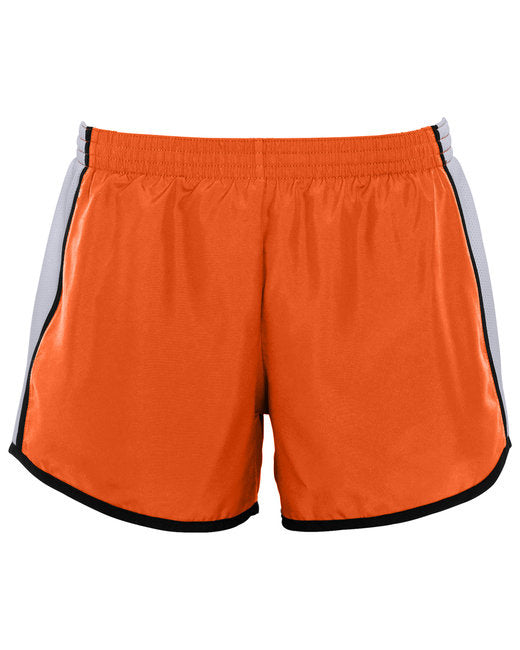 Ladies Pulse Team Short - BLAcK BLK WHT - S(D0102H7Y2X6)