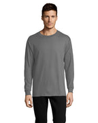 Mens 52 oz comfortSoft cotton Long-Sleeve T-Shirt - WHITE - S(D0102H7Y3M6)