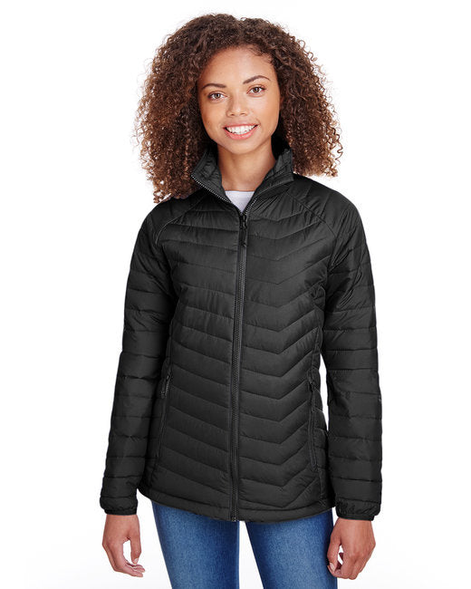 Ladies Powder LiteJacket - cRUS gY SPRK PRT - L(D0102H7Y43T)