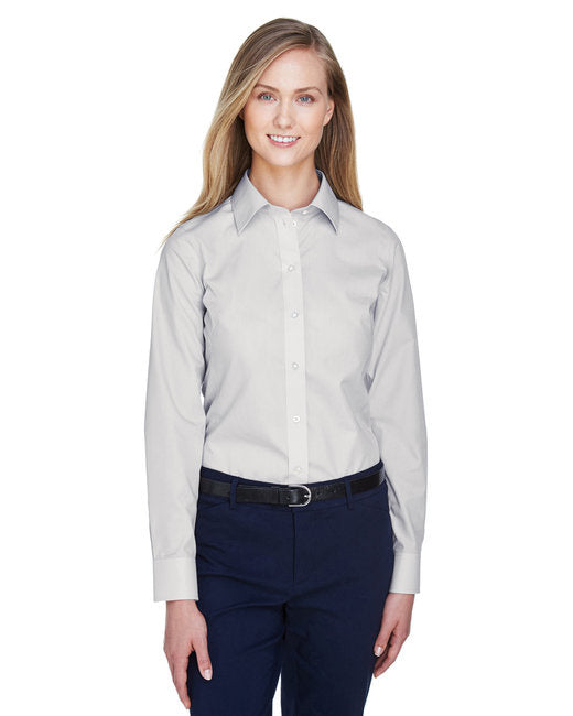Ladies crown Woven collectionSolid Broadcloth - WHITE - 4XL(D0102H7Y58J)