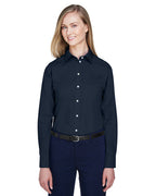 Ladies crown Woven collectionSolid Broadcloth - WHITE - 4XL(D0102H7Y5ZX)